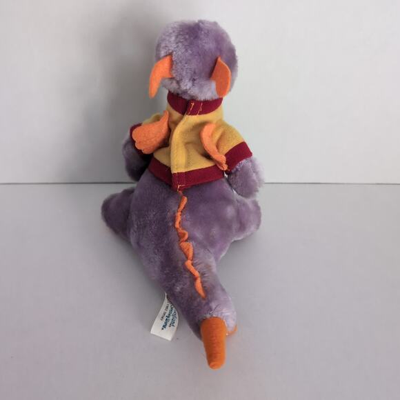 Vintage 1982 Figment Walt Disney Plush Purple Dragon Journey Into Imagination - Picture 5 of 11